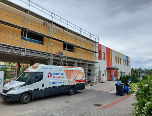 Zateplení dřevostavby Mateřské školy pomocí dřevovlákna